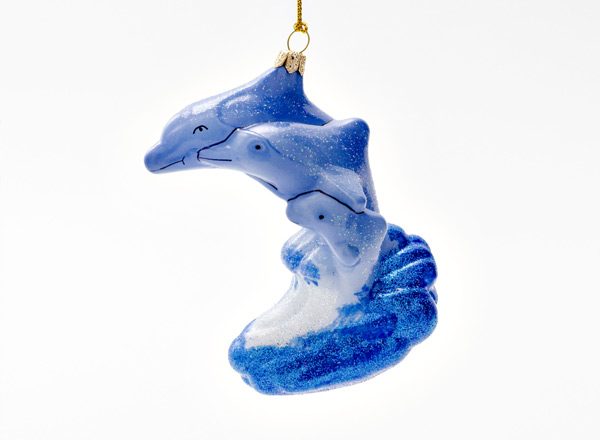 Christmas tree toy Dolphins