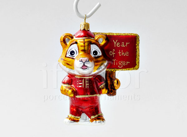 Christmas tree toy Year of the Tiger