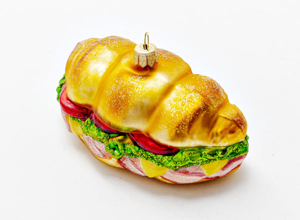 Елочная игрушка Сэндвич