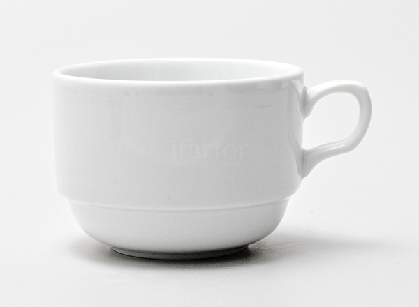 Cup tea White Bravo