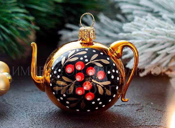 Christmas tree toy Teapot
