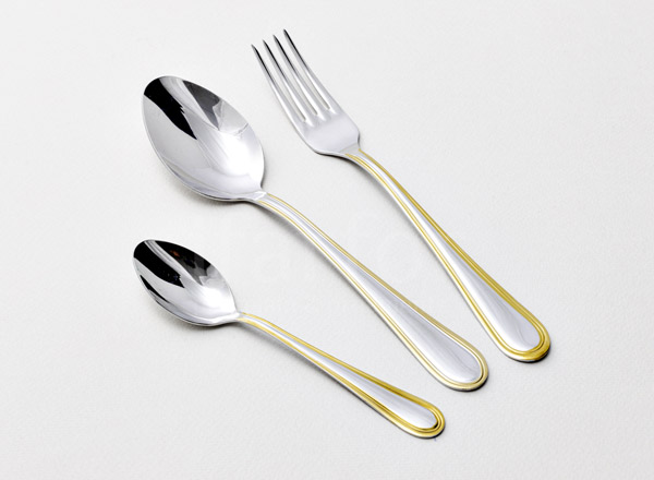 Set of cutlery Rhapsody 6/18 With decorative cover