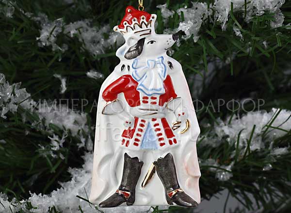 Christmas tree toy Mouse King Mouse King salient colored