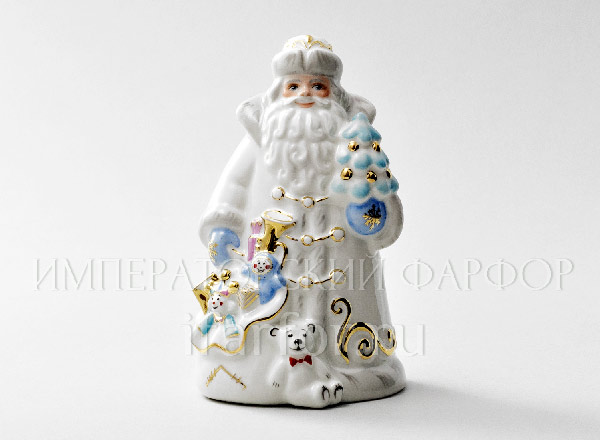 Скульптура Дед Мороз с игрушками