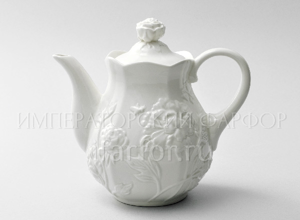 Teapot second grade Flower relief 