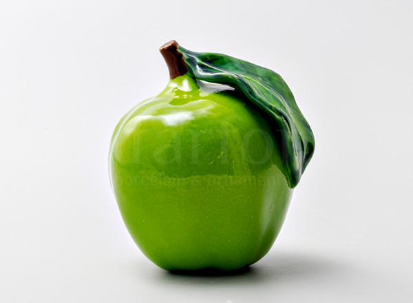 Sculpture second grade Small apple Green