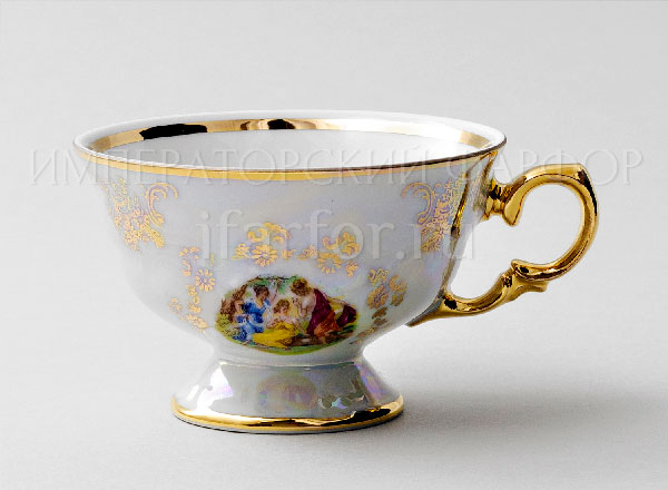 Cup tea Madonna Mother of Pearl Frederick Carlsbad