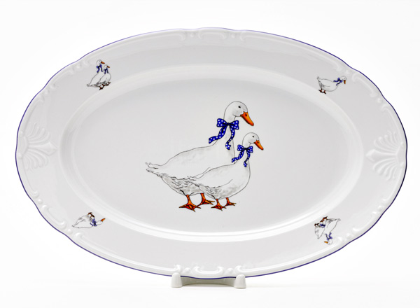 Dish/ platter oval Constance Geese Constance