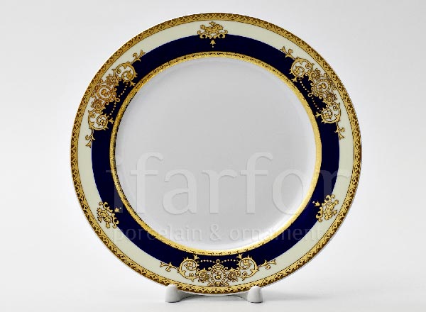 Plate dessert Cobalt Tape