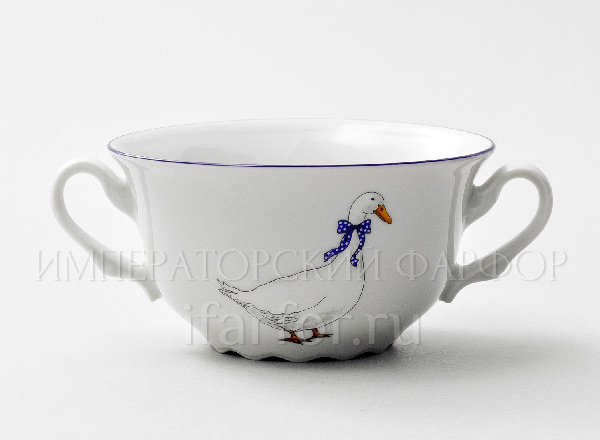 Чашка бульонная Гуси Констанция
