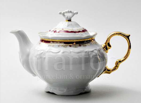 Чайник заварочный Красная лилия Мария Луиза