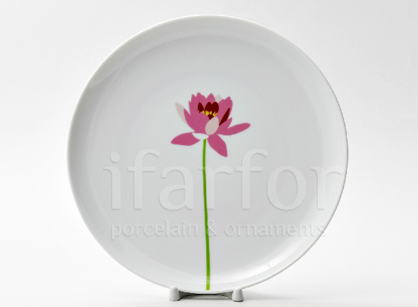 Plate shallow Lotus