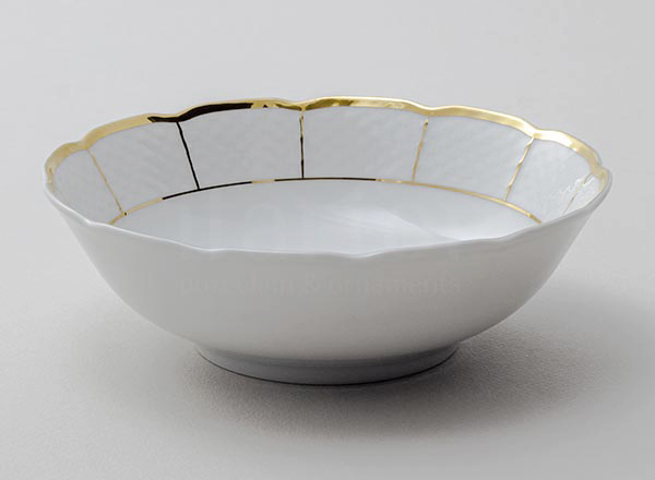 Salad bowl Minuet layering gold Minuet