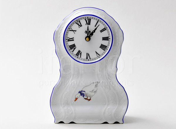 Clock mantel Geese Bernadotte