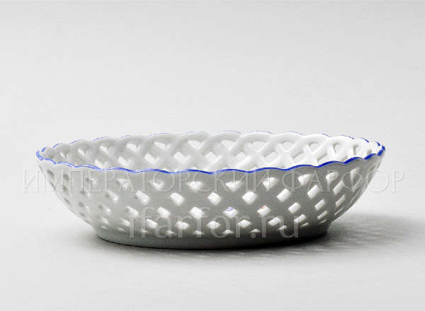 Блюдо глубокое круглое Гуси DUBI