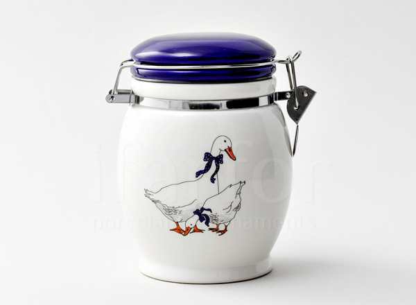 Банка для сыпучих продуктов Гуси Royal Classics