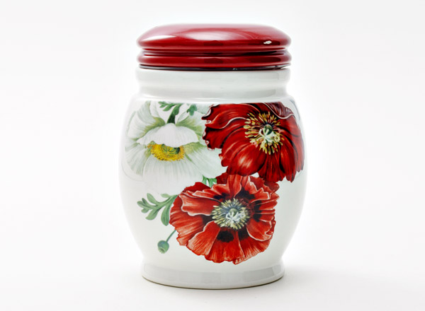 Jar for bulk products second grade Poppies Royal Classics