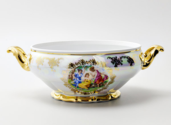 Супница без крышки Мадонна Перламутр Мария-Тереза