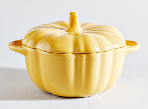 baking dish with a lid Pumpkin yellow Repast