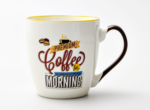 Mug Morning coffee white Royal Classics
