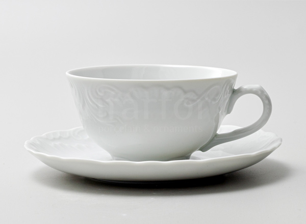 Чашка с блюдцем чайная Rococo Repast