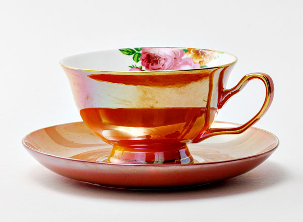 Cup and saucer tea Flower 6 Royal Classics