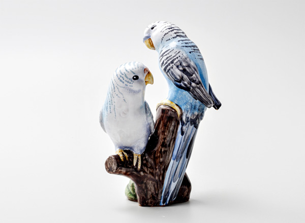 Скульптура Попугаи-неразлучники