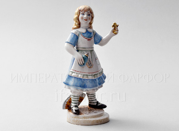 Sculpture Alice Alice in Wonderland. Alice