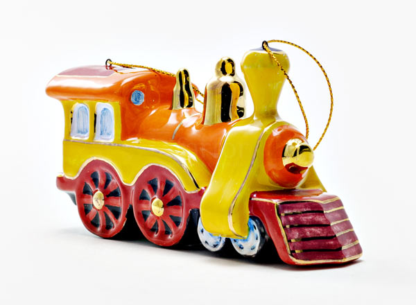 Christmas tree toy Locomotive Locomotive 2