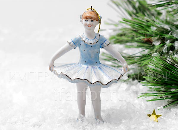 Christmas tree toy Young ballerina Young ballerina (blue)