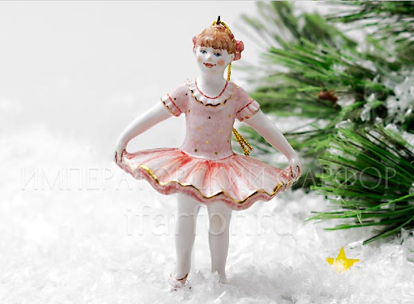 Christmas tree toy Young ballerina Young ballerina (pink)