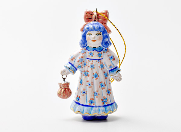 Елочная игрушка Золотой ключик. Мальвина