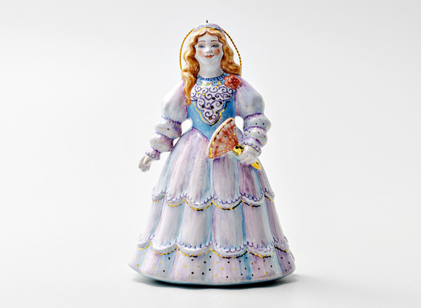 Christmas tree toy Cinderella at the ball
