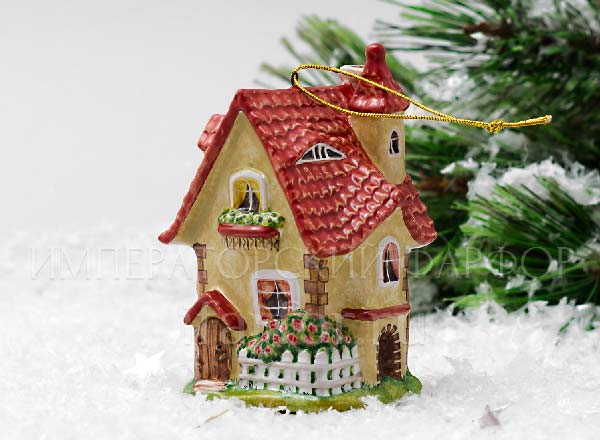 Christmas tree toy Dutch house Dutch summer house