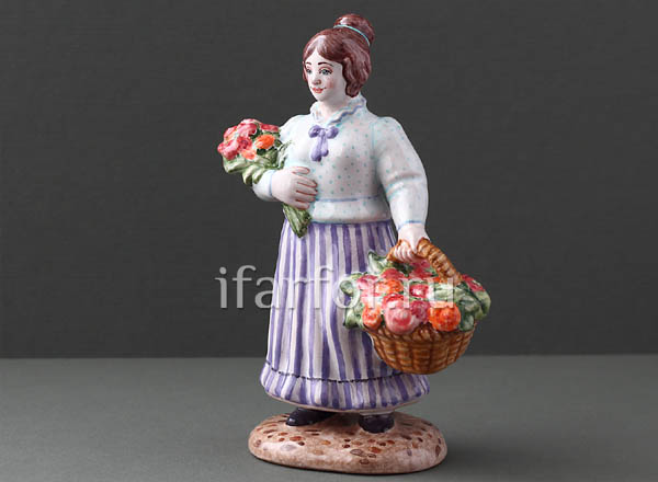Sculpture Flower-girl
