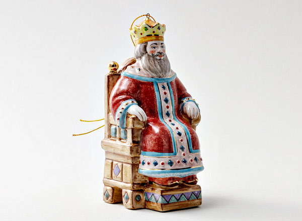 Елочная игрушка Царь Салтан Сказка о царе Салтане. Царь Салтан
