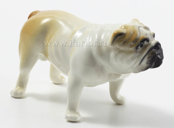 Sculpture English bulldog