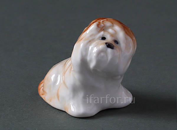 Sculpture Lap-dog Redhead