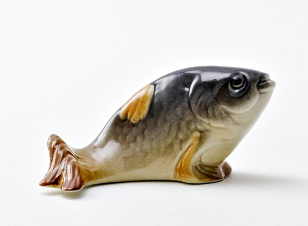 Скульптура Вобла малая коричневая