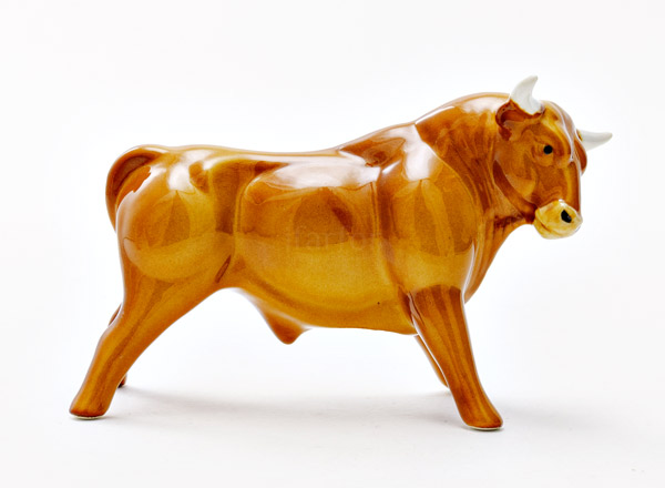 Sculpture Spanish bull