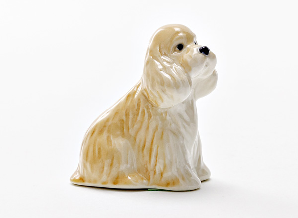 Sculpture Spaniel puppy Beige