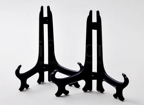 Set of stands for decorative plates 200мм Black 2/2 Stand