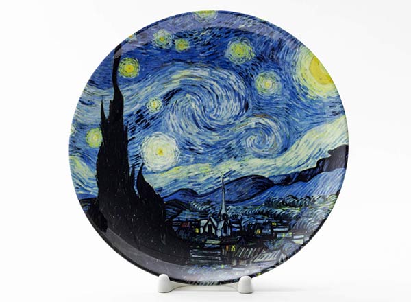 Decorative plate Vincent van Gogh The starry night