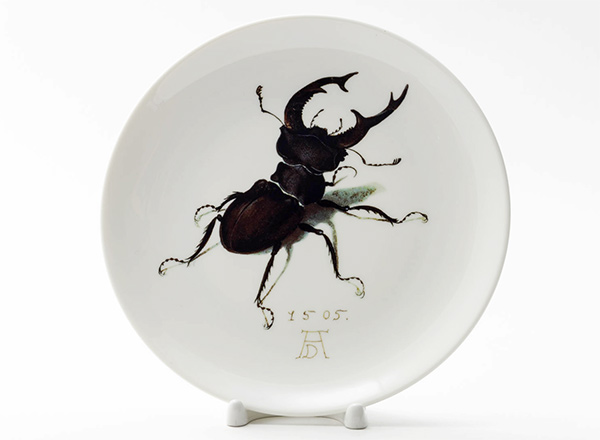 Decorative plate Durer Albrecht Stag-beetle