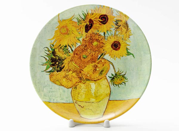 Decorative plate Vincent van Gogh Sunflowers