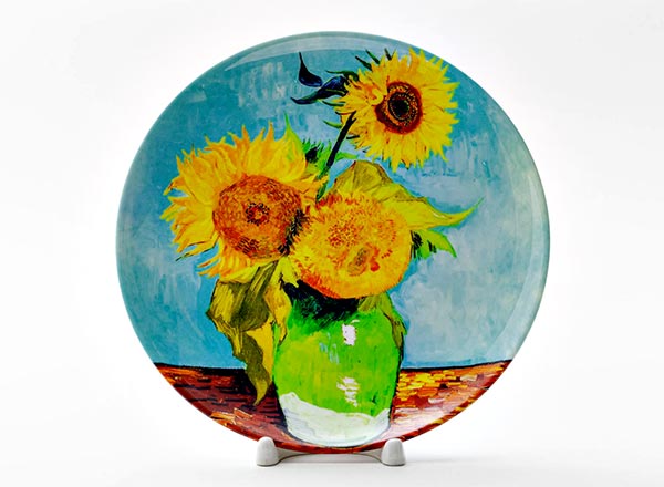 Decorative plate Vincent van Gogh Sunflowers