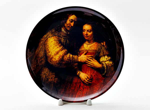 Декоративная тарелка Рембрандт Харменс ван Рейн Еврейская невеста