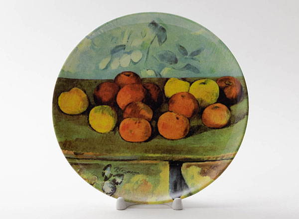 Decorative plate Cezanne Paul Still life with apples