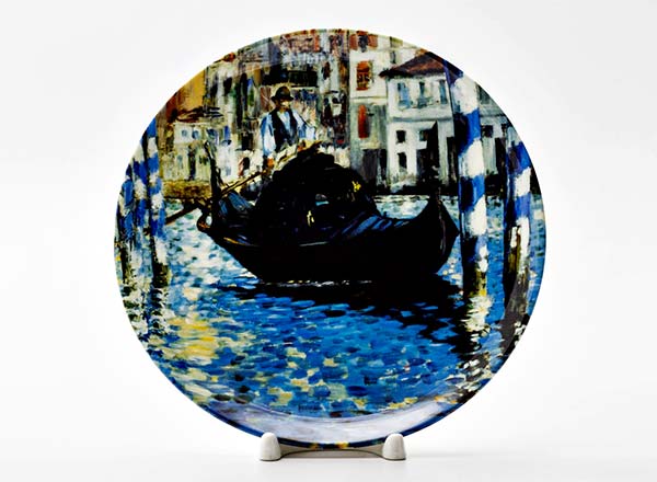 Decorative plate Edouard Manet The Grand Canal in Venice