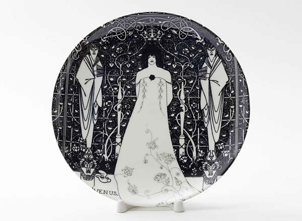 Decorative plate Aubrey Beardsley Venus